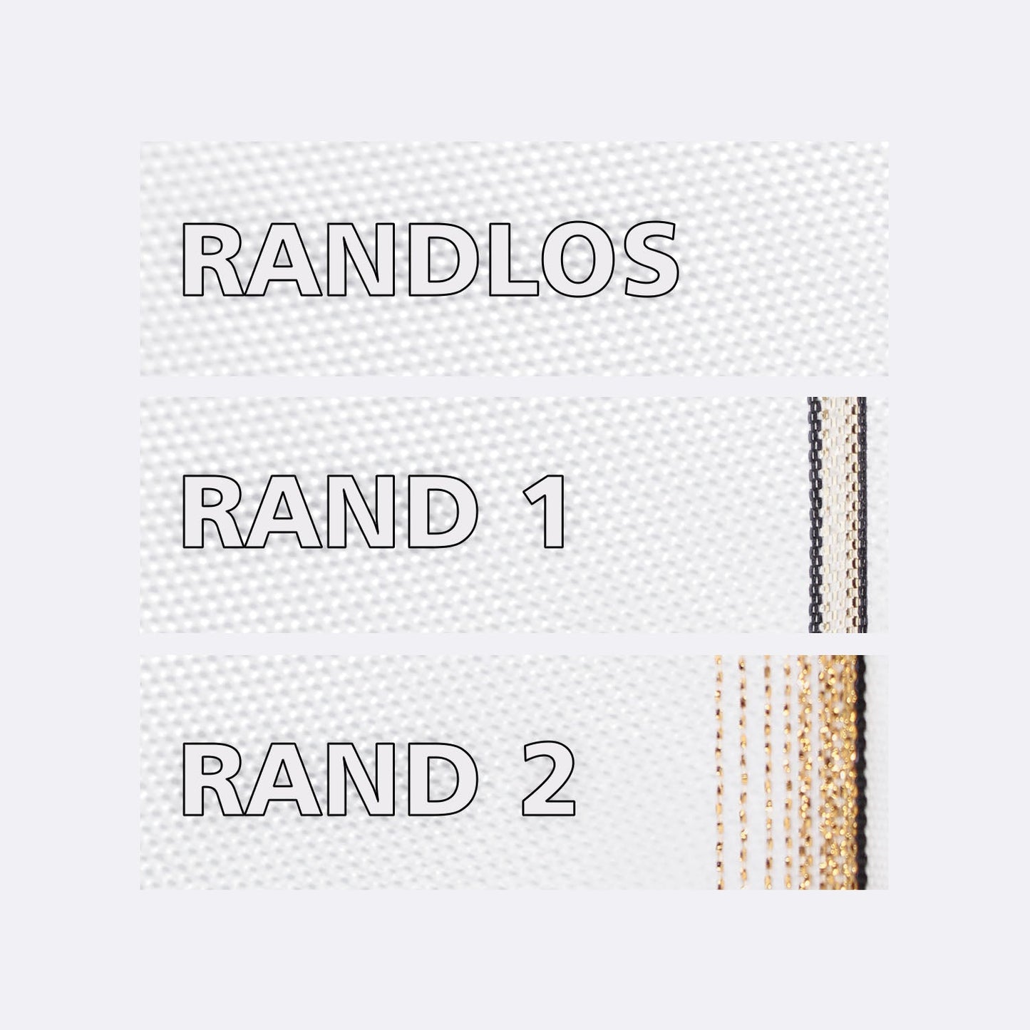 Schleife «Moire» (weiß)