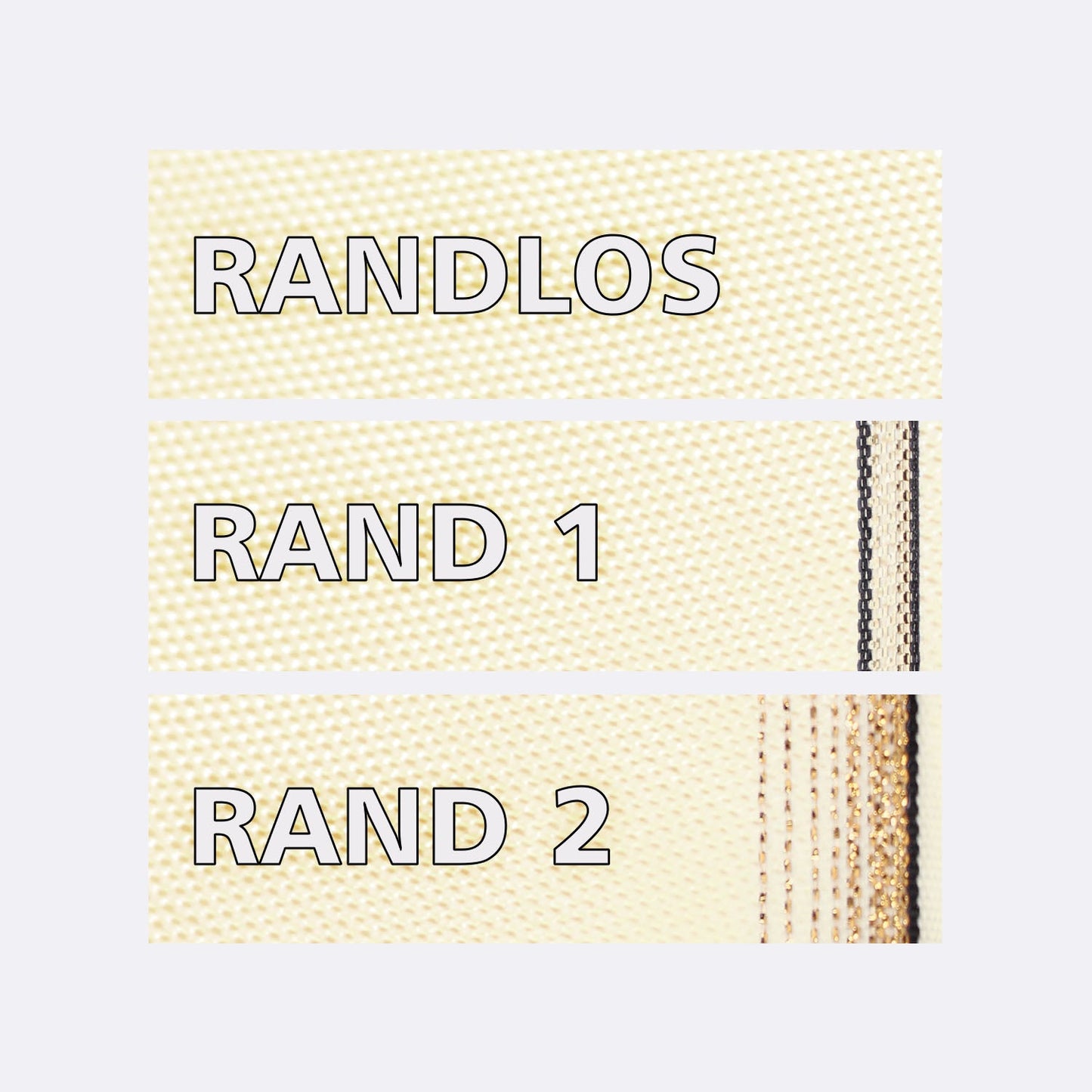 Schleife «Moire» (creme)