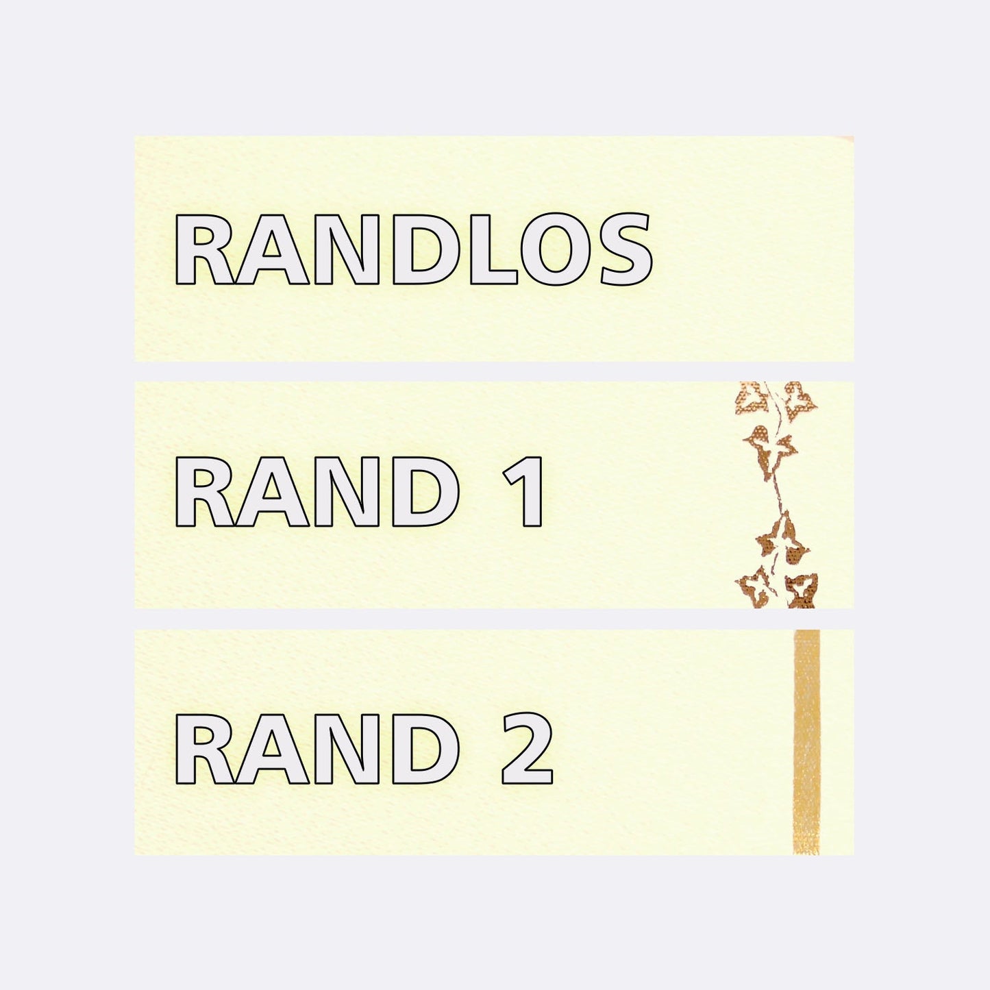 Schleife «Supersatin» (natur)