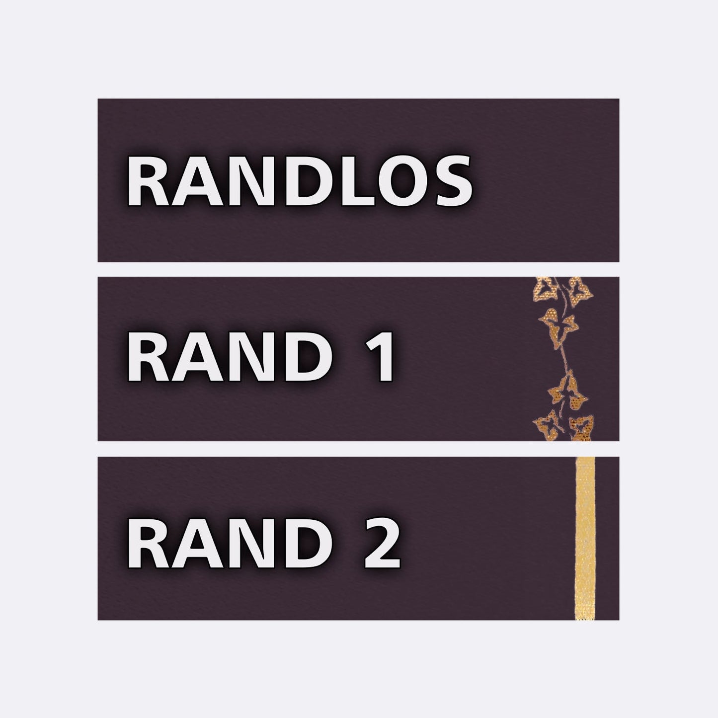 Schleife «Supersatin» (pflaume)