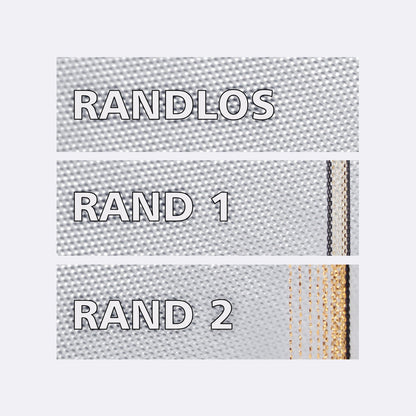 Schleife «Moire» (opalgrau)