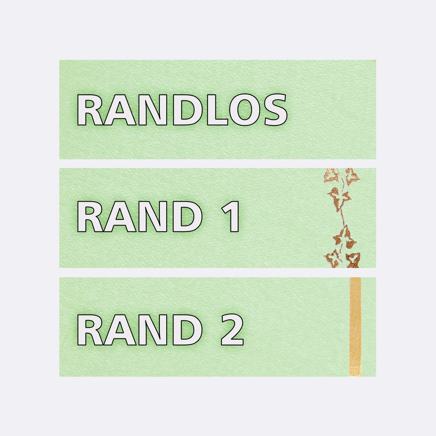 Schleife «Supersatin» (limonengrün)